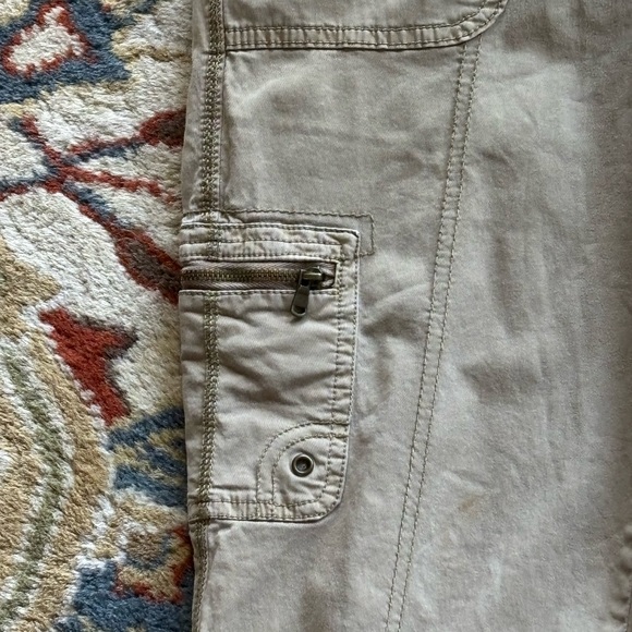 Sonoma Khaki Utility Ankle Pants - Picture 8 of 9